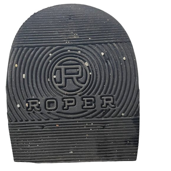 Roper Womens Desert Rose Cowboy Boots Brown Leather Square Toe Sz 6 Western - Picture 13 of 15